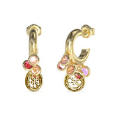 Aretes Guess Dama Petra Dorado